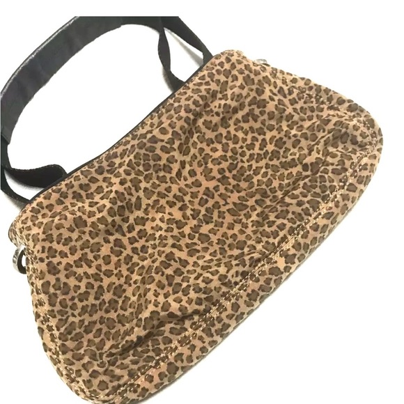 Bottega Venetia black & leopard print shoulder handbag - Picture 4 of 10